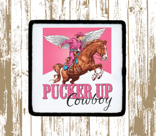 Cowboy Valentine Patch