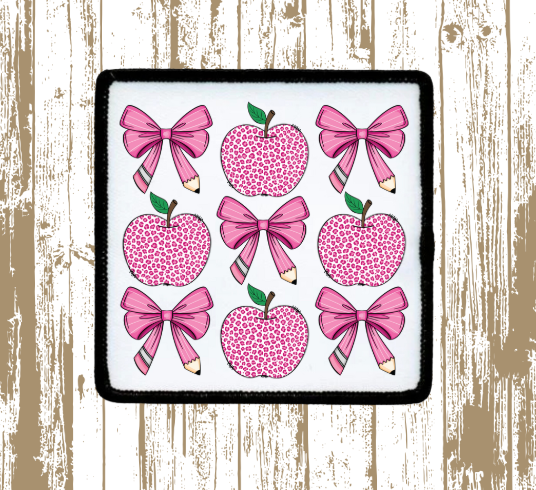 Coquette Teacher Patch