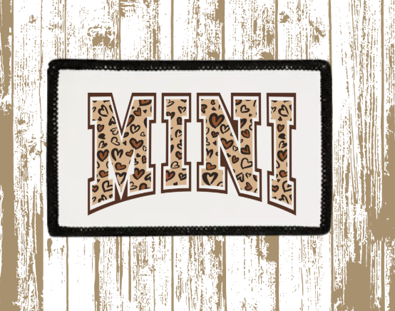 Mama-Mini Cheetah patch set