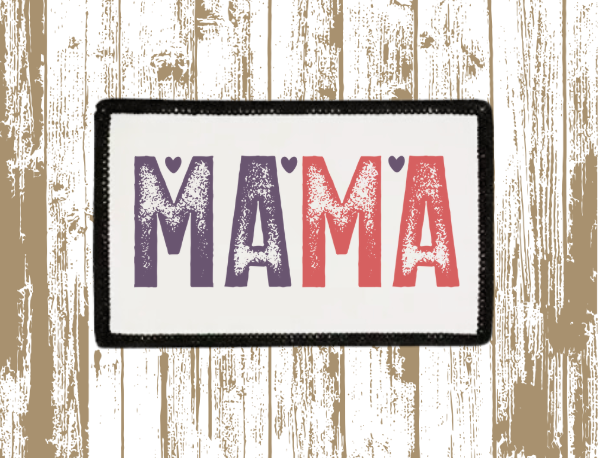 Mama-Mini Pink and Purple patch set