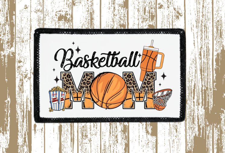 Basketball Mom Patch