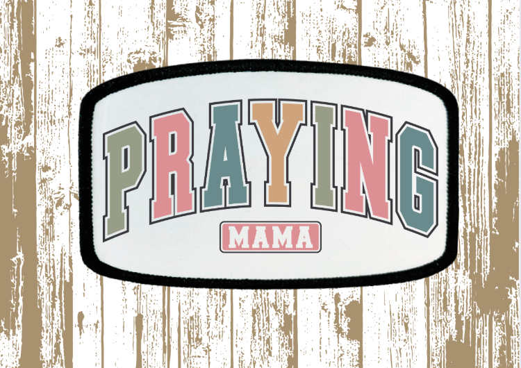 Praying Mom Patch