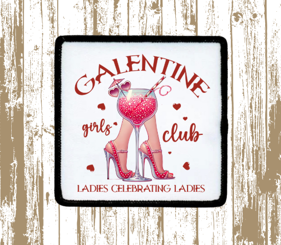 Galentine Girls Club Patch