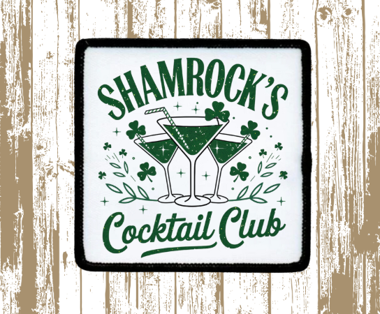 Shamrock's Cocktail Club Patch