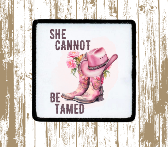 She Cannot Be Tamed Patch
