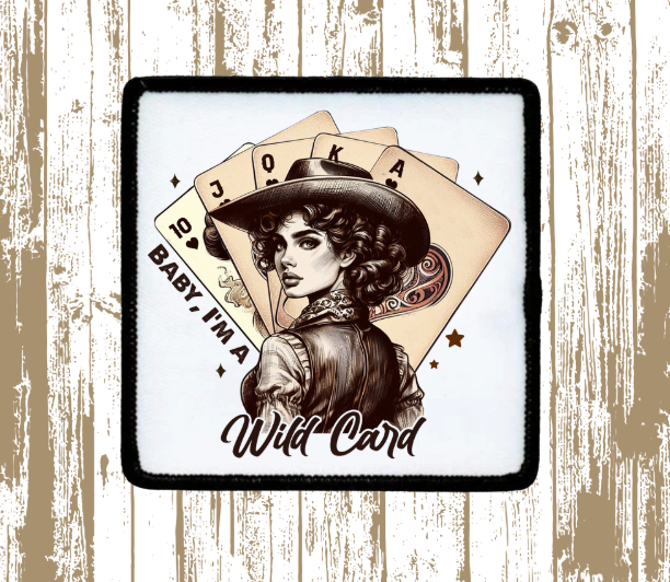 I'm A Wild Card Patch