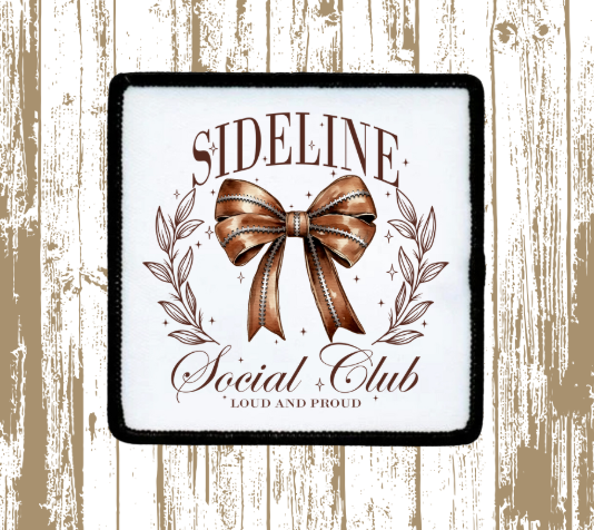 Sideline Social Club Patch