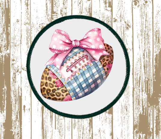 Coquette Football Patch