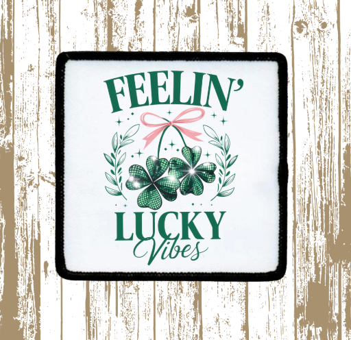 Feelin' Lucky Trucker Hat Patch