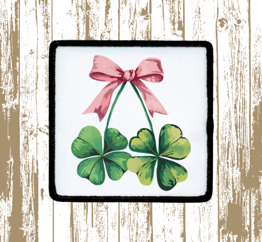 Coquette Shamrock Trucker Hat Patch