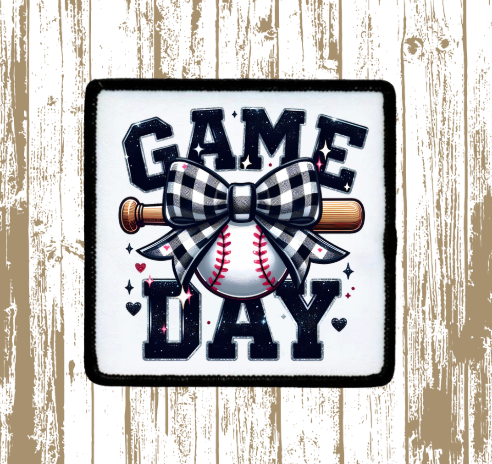 Game Day Baseball Patch