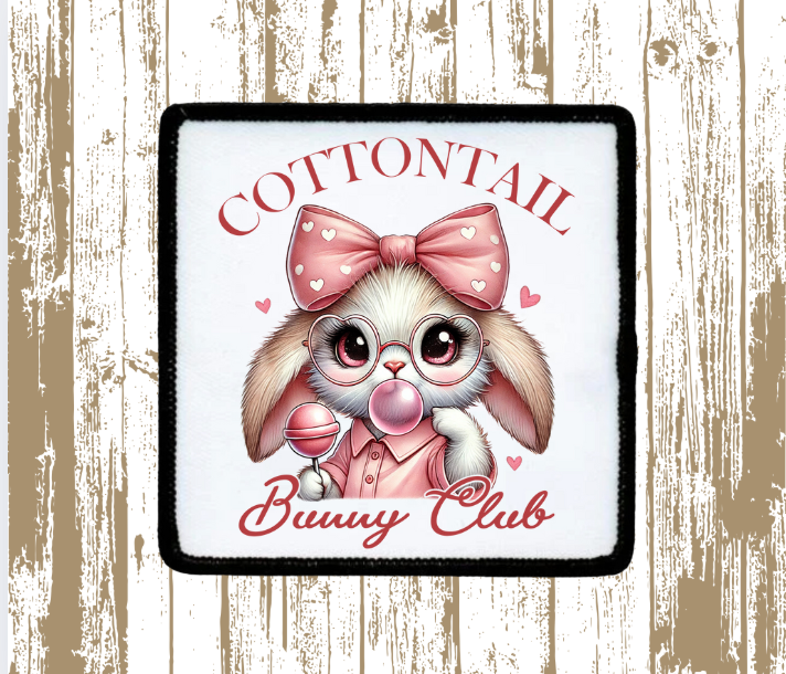 Cottontail Bunny Club Patch