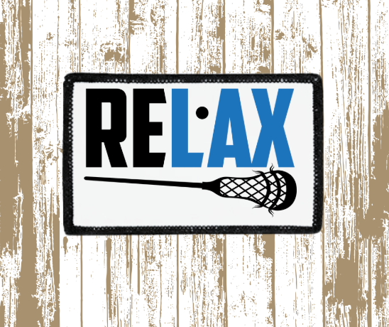 Relax Lacrosse Patch