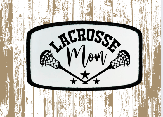 Lacrosse Mom Patch