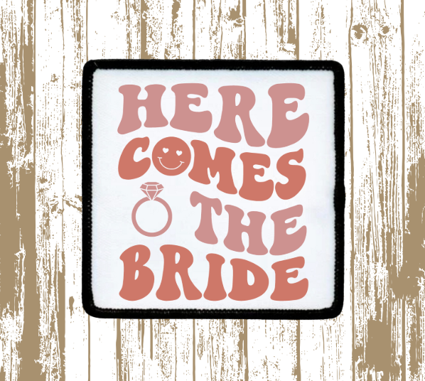 Here Comes the Bride Patch