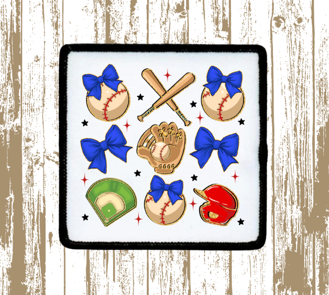 Coquette Baseball Patch