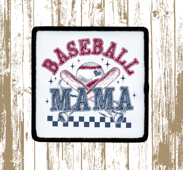 Baseball Mama 5 Patch