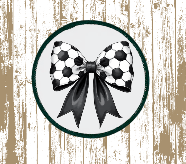Coquette Soccer Patch