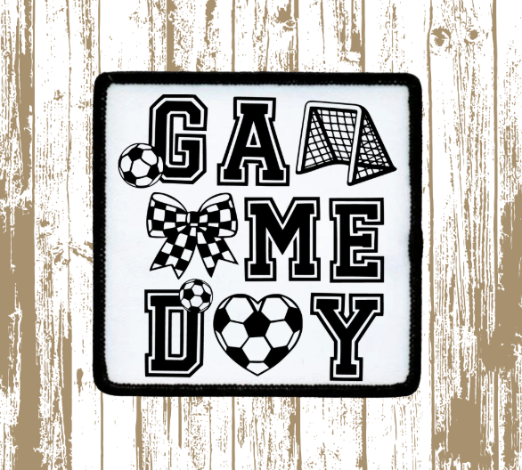 Game Day Soccer Patch
