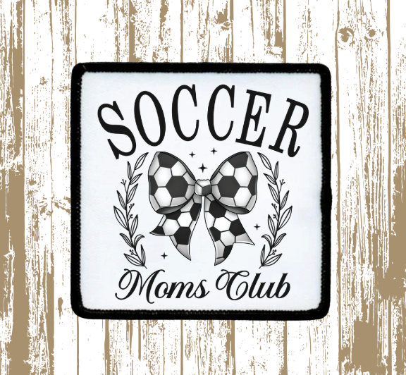 Soccer Moms Club Patch