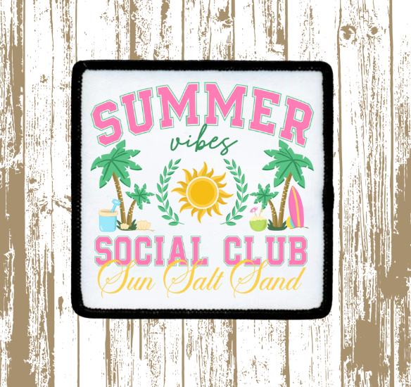 Summer Social Club Patch