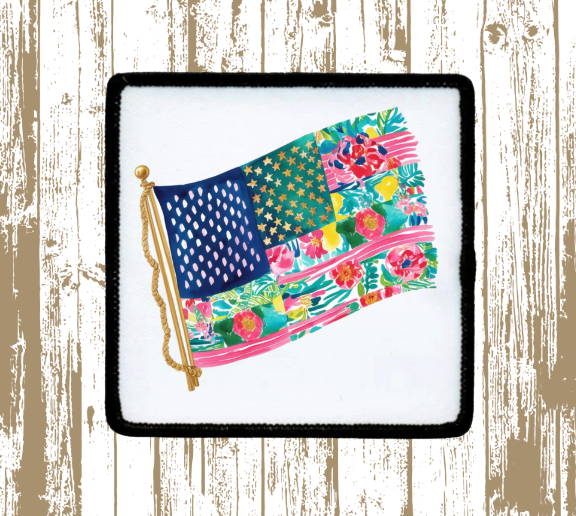 Preppy Flag Patch