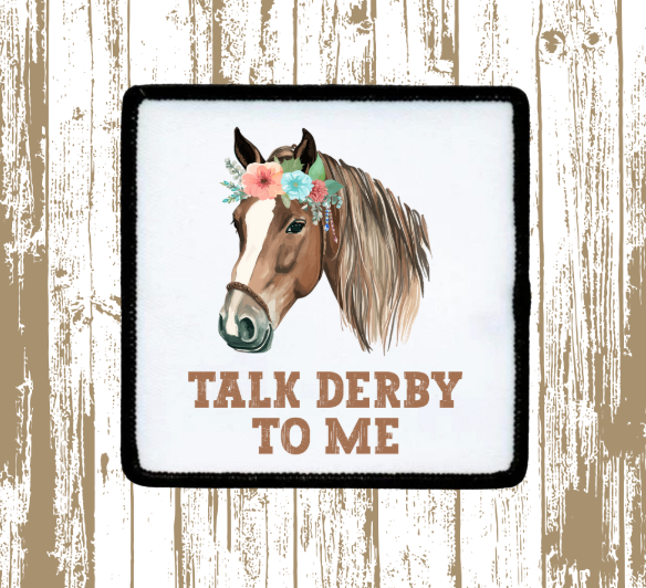 Talk Derby to Me Patch