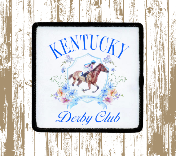 Kentucky Derby Club Patch