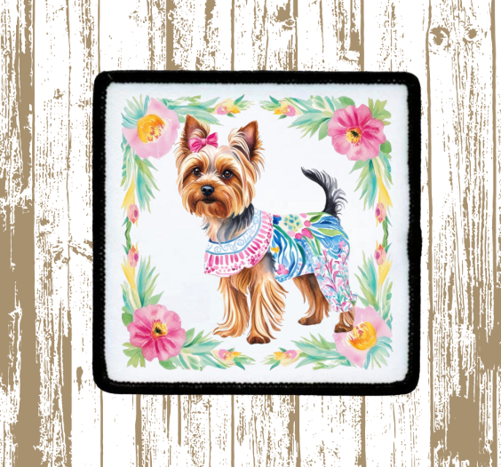 Coquette Yorkie Patch