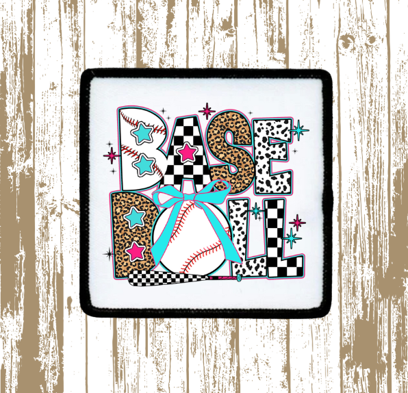 Retro Baseball Patch
