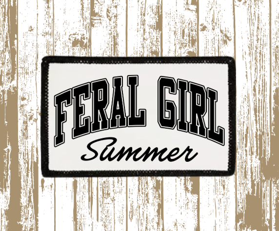 Feral Girl Summer Patch
