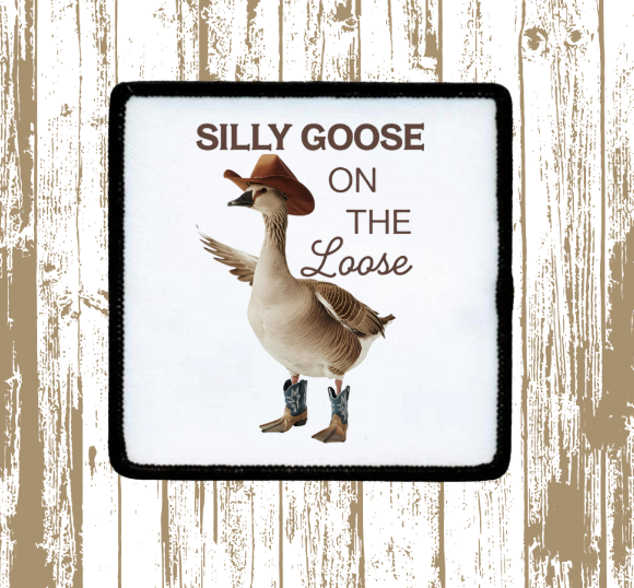 Silly Goose on the Loose Hat Patch