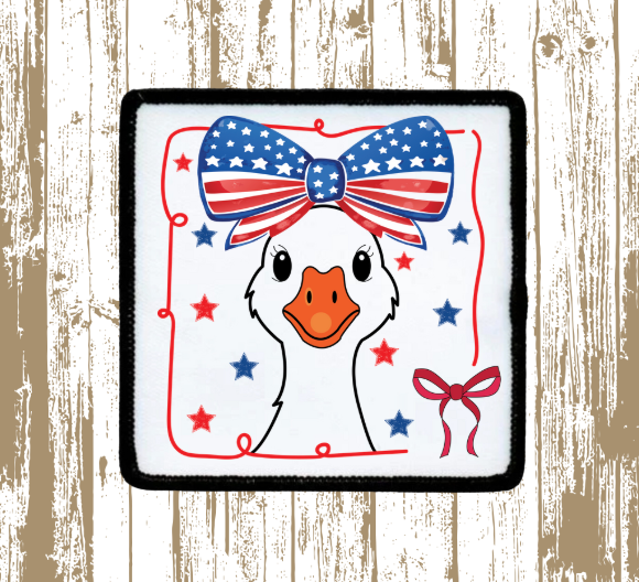 Silly Goose America Patch