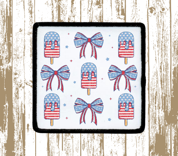 Coquette Popsicle Bow Patch