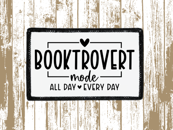 Booktrovert Patch