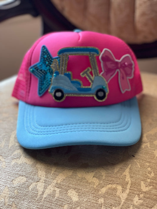 Golf Cart Trucker Hat