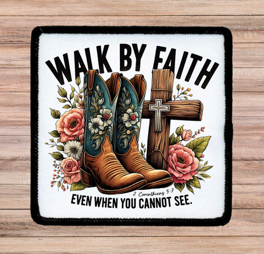 Faith based Trucker Hat Patch