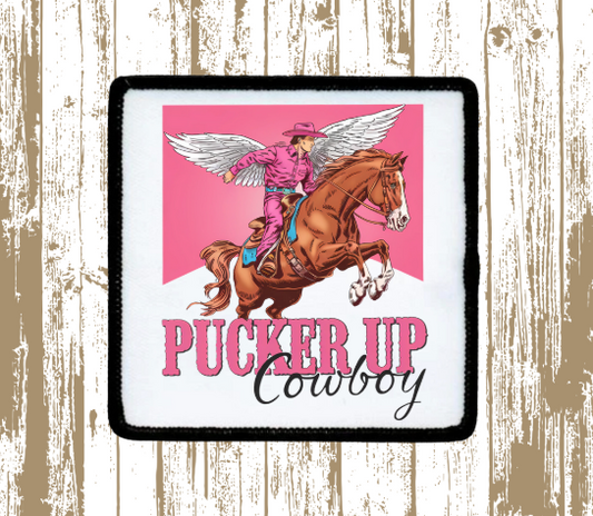 Cowboy Valentine Patch