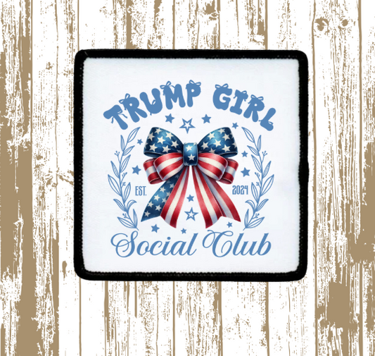 Trump Girl Social Club Patch