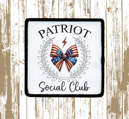 Patriot Social Club Patch