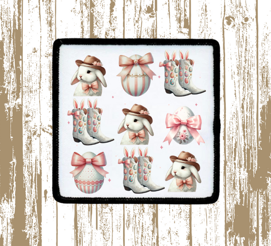 Coquette Western Easter Patch