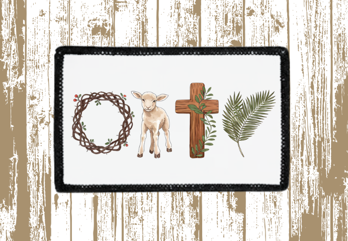 Faith Based Easter Patch
