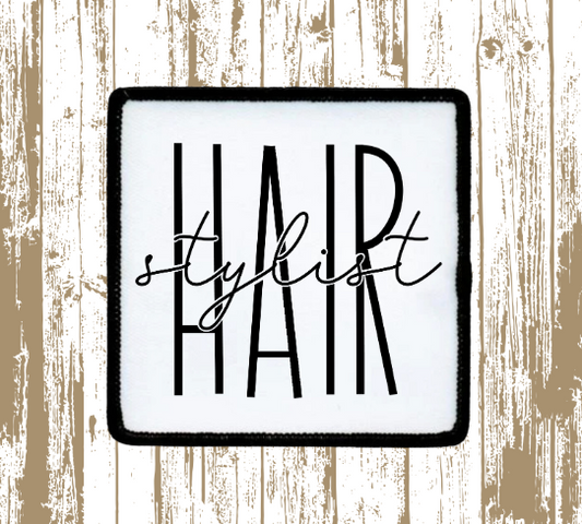 Minimalist Hair Stylist Patch