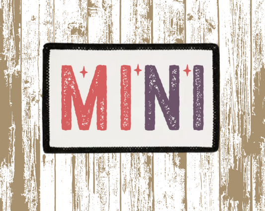 Mama-Mini Pink and Purple patch set