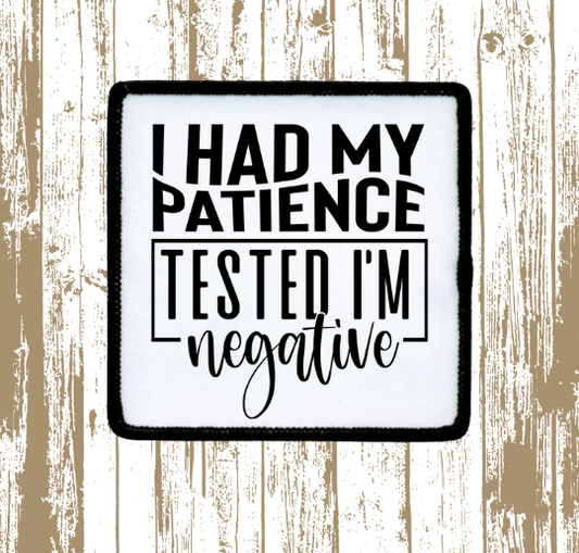 Patience Tested Patch