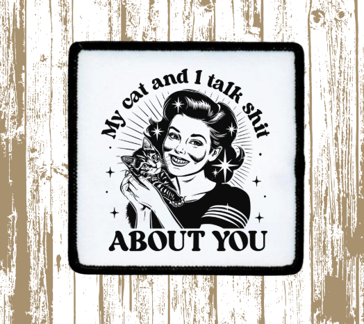 My Cat and I...Patch