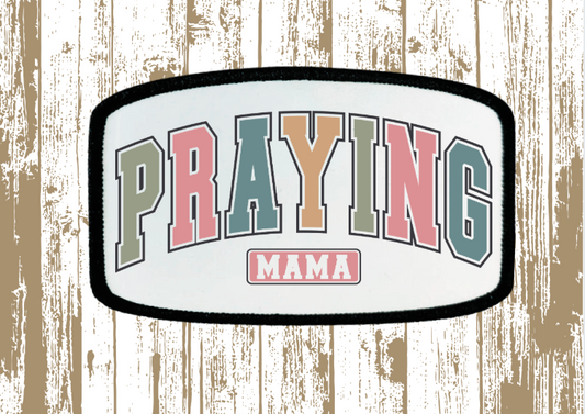 Praying Mom Patch