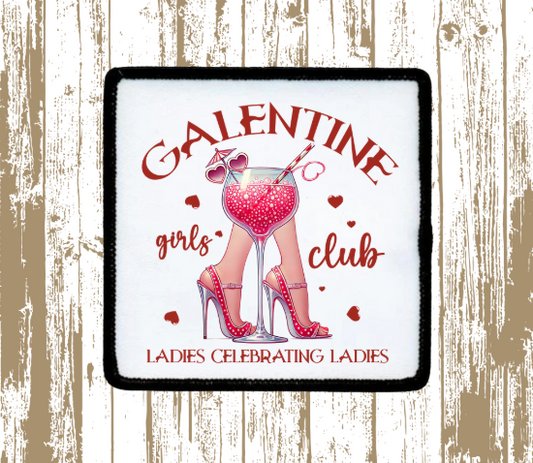 Galentine Girls Club Patch