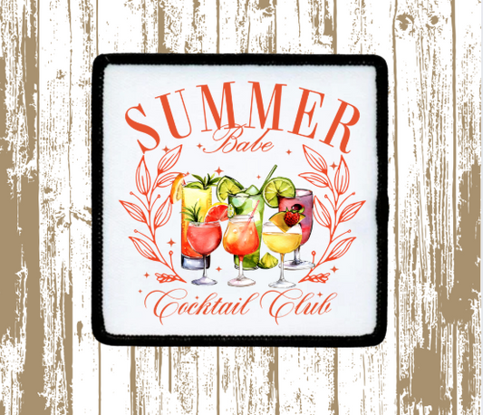 Summer Cocktaiil Club Patch
