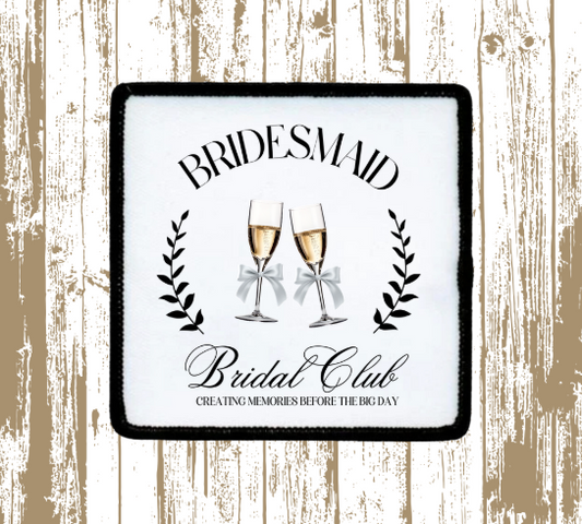 Bridesmaid Bridal Club Patch